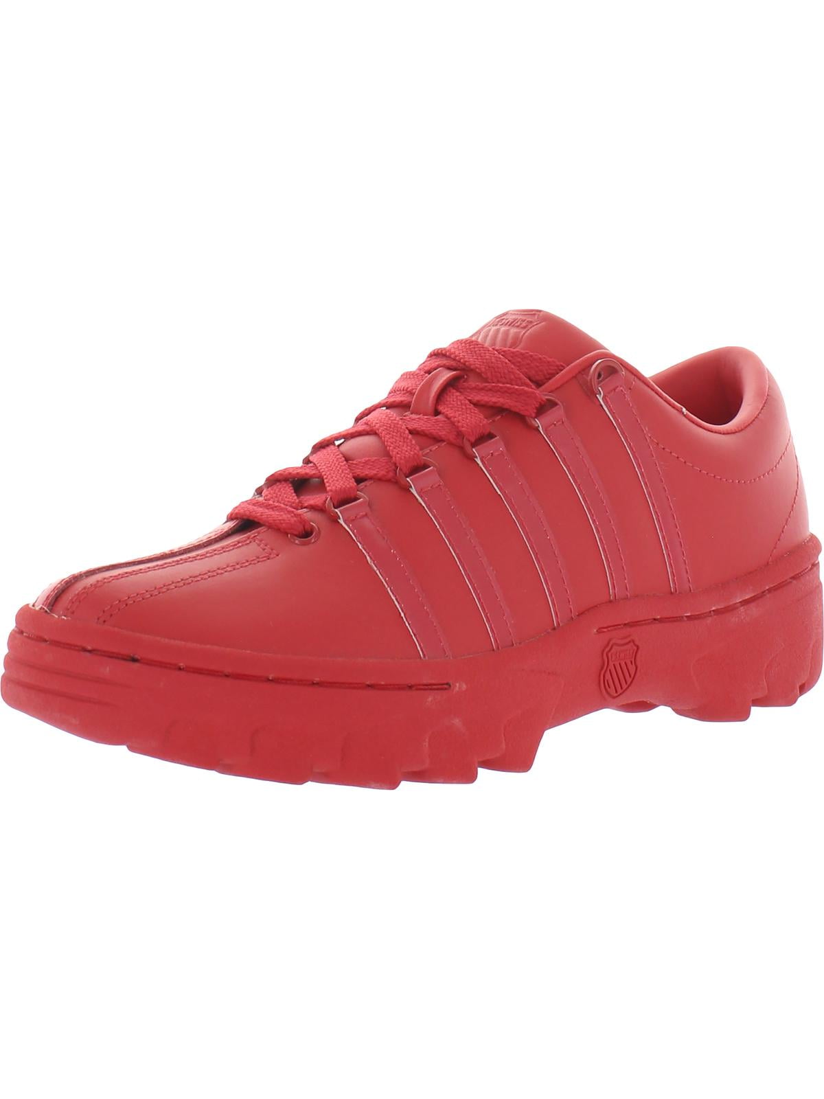 FI-2415-2 Red Patent Lace up Low Cut Leather Sneaker